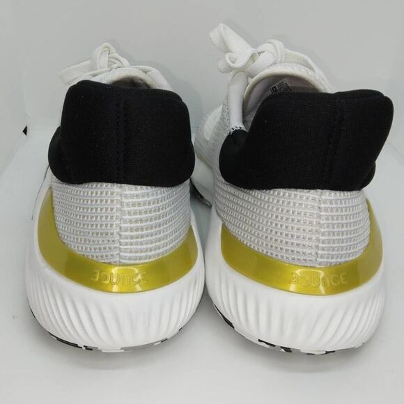 Adidas Pro Bounce 2019 New w/Tags Men\'s Low White/Gray Sneakers - sz. 13 1/2
